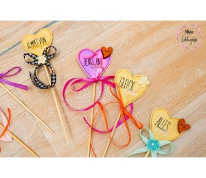 Stickserie ITH - 20 Herzenswünsche